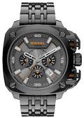 Diesel DZ7344 BAMF Chronograph Men's Watch – Gray Dial & Gray Stainless Steel Strap