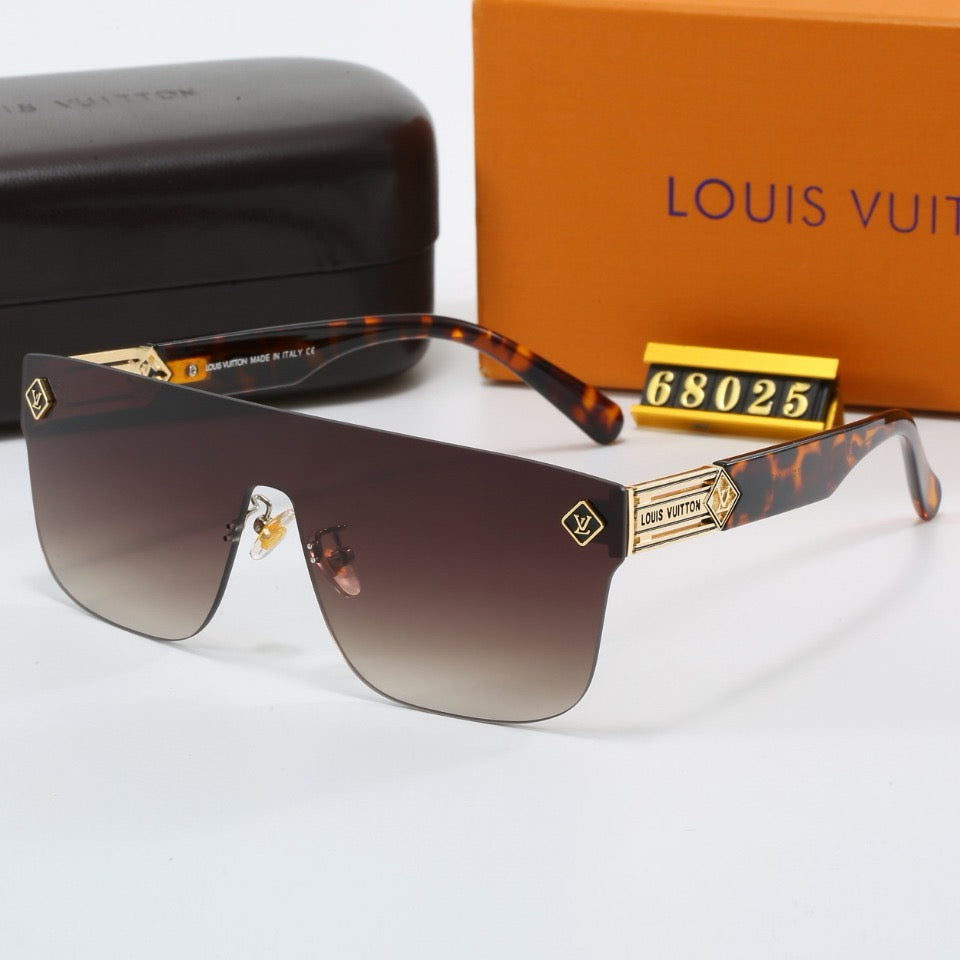 Louis vuitton New European and American style trendy sun protection sunglasses 68025 Butterfly